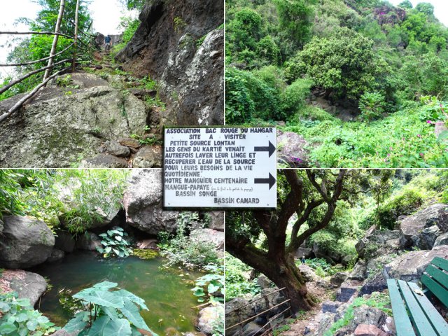 Très court détour pour se rendre au Bassin Songe et Bassin Canard