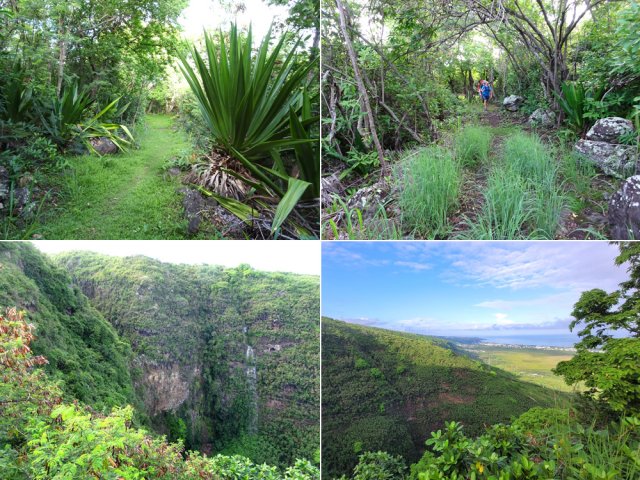Ecart rapide pour aller admirer le point de vue sur la Ravine Laforges