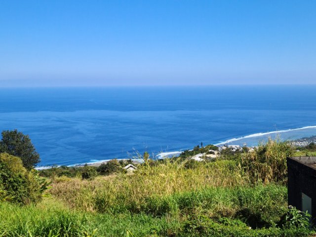 Point de vue sur la Pointe des Trois Bassins depuis le château d'eau
