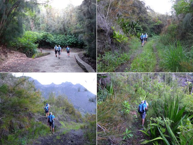 Accès au sentier facile à trouver