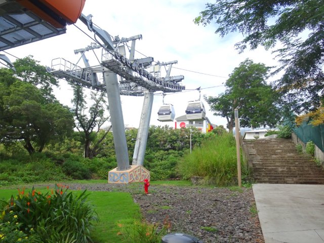On passe toujours au plus près des stations Papang