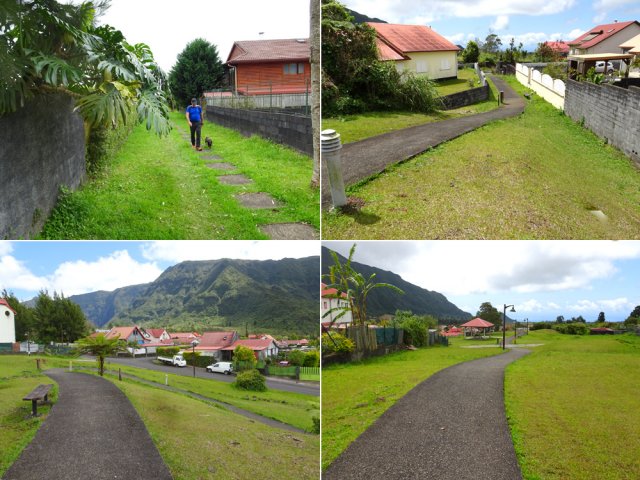 Multiples raccourcis pour terminer cette boucle semi-urbaine