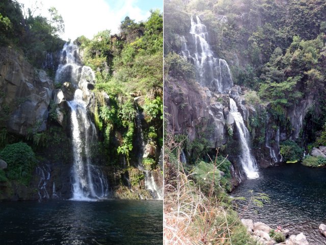Le Bassin des Aigrettes du bas et durant la montée vers le canal supérieur