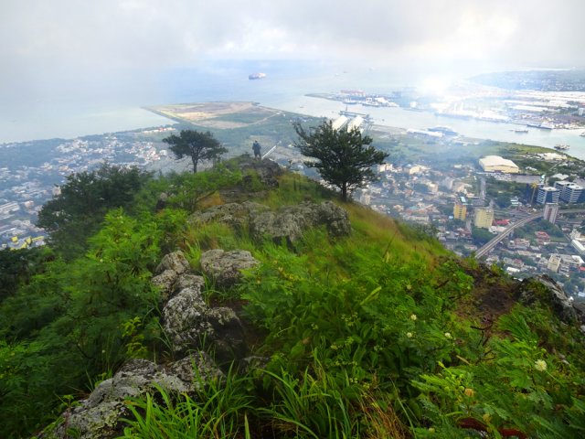 Passage rocheux pour se rendre au point de vue du Signal