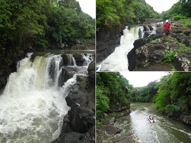 On peut arpenter la rive pour aller dominer les bateaux de touristes