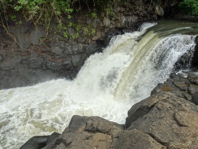 Avec autant de courant la chute peut être dangereuse