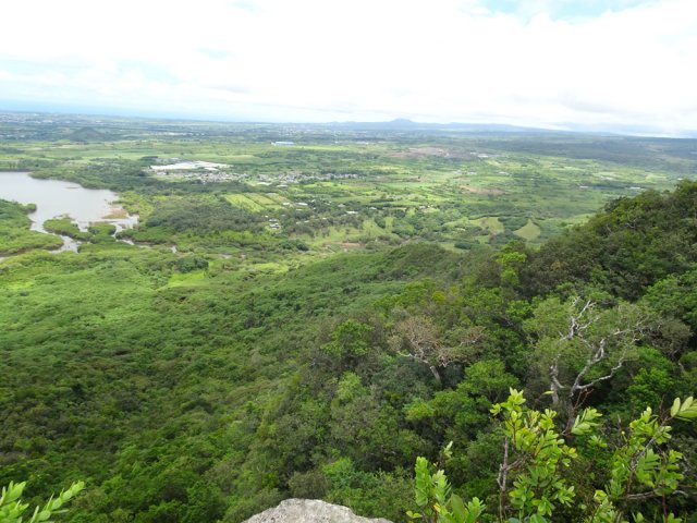 Vue générale du domaine près de Eau Bleue Reservoir