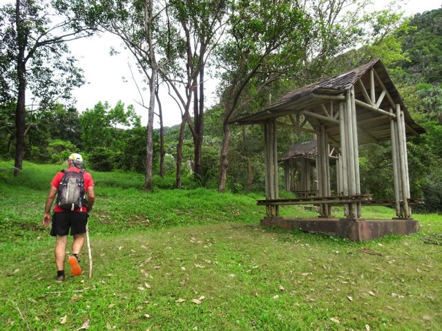 Le kiosque marque le début de la boucle