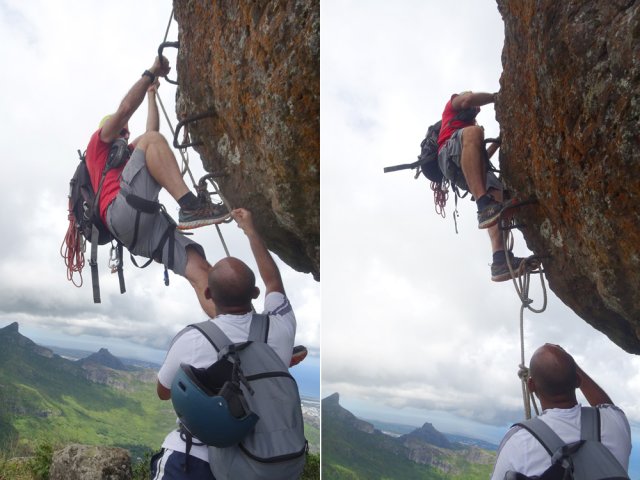 Les deux mètres emblématiques de la montée à la tête
