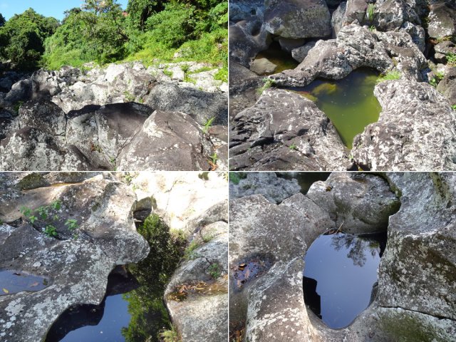 Petits bassins et jeunes marmites en formation