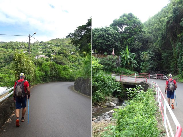 Un habitat très dispersé et peu de circulation. La sortie sur route est donc supportable