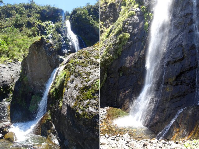 Magnifiques chutes de tous côtés