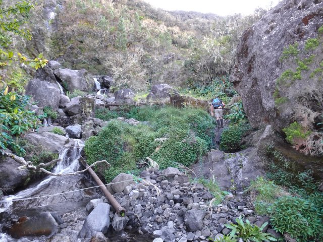 Câbles et cordes serviront de balisage