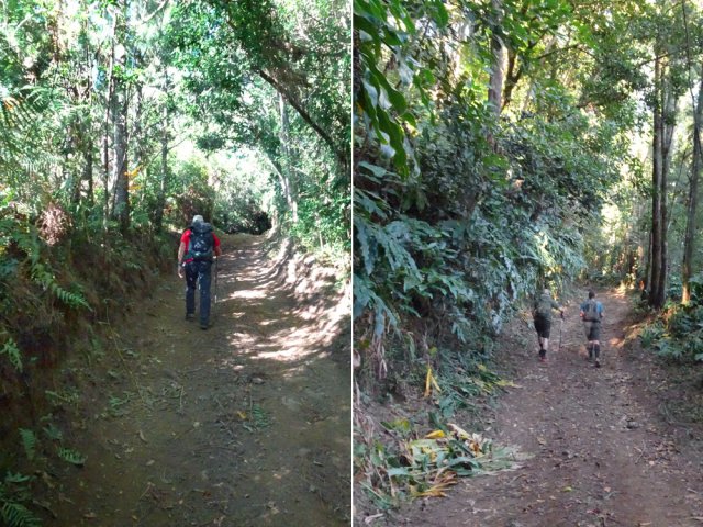 Raccourcis assez raides ou piste un peu plus longue