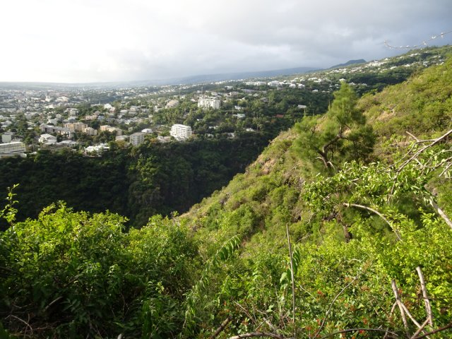 Les Hauts de Saint-Denis de l'autre côté de la Rivière Saint-Denis