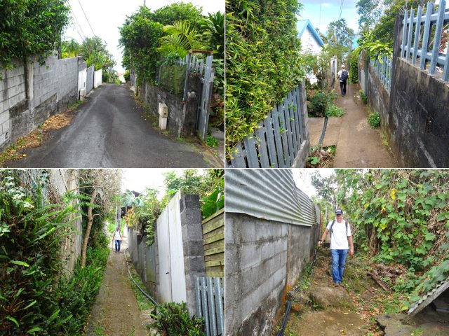 Le Sentier Bader se poursuit par d'agréables raccourcis entre les lacets de la RD16