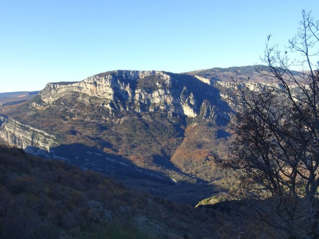 Paysages sublimes vers Gourdon