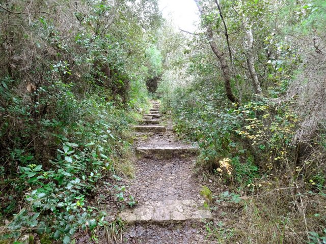 Quitter le GR pour le sentier de découverte