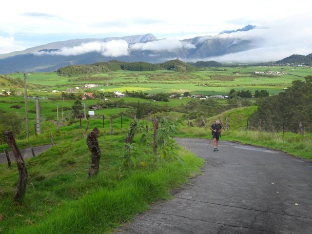 Nombreux virages pour diminuer la pente