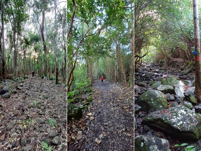 Piste encore pavée, chemin terreux ou roches : il y en a pour tous les goûts