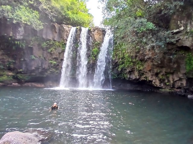 Baignade rafraîchissante