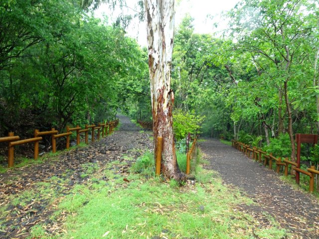 La fin de la boucle. Partir à gauche pour revenir à droite