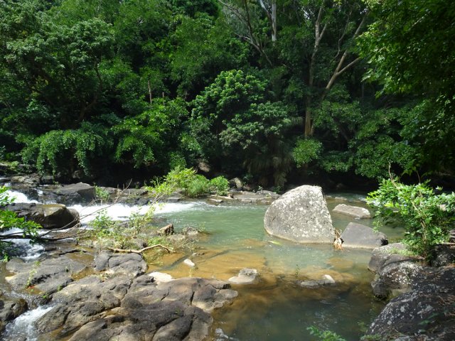 La rivière Moka est très agréable