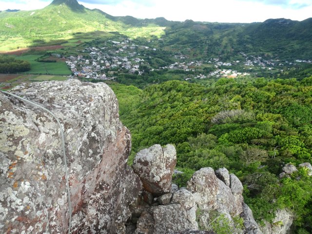 La vue depuis ce premier palier