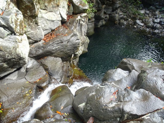 Le même bassin vu du haut
