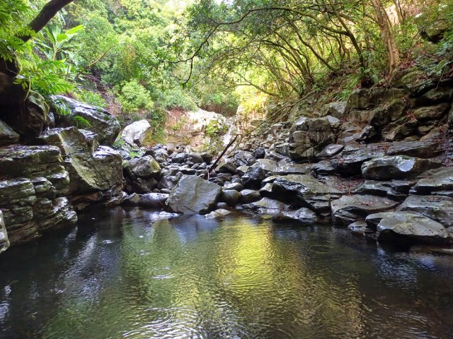 Des petits bassins se contournent facilement
