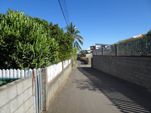 La seule vraie rue empruntée sur la totalité de la boucle