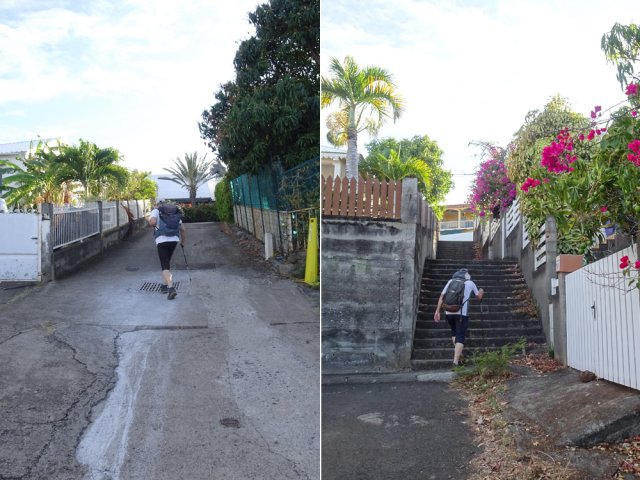 Ne pas manquer les nombreuses allées et raccourcis évitant la route