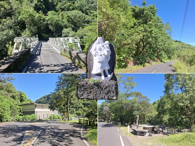 Descente très agréable sur la petite route. La circulation peut y être importante.